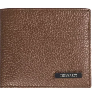 Trussardi - Brown Leather Men Wallet