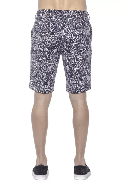 PT Torino - Blue Cotton Men's Bermuda Short