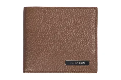 Trussardi - Brown Leather Men Wallet