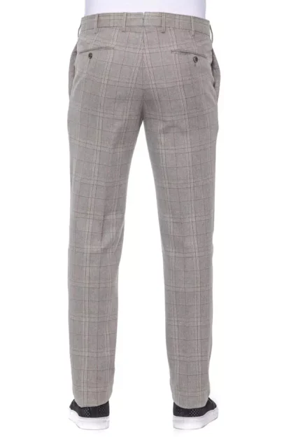 PT Torino - Beige Cotton Men Trouser