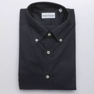 Robert Friedman - Gray Cotton Men Shirt