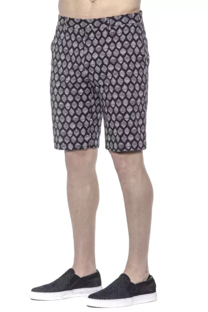 PT Torino - Blue Cotton Mens Bermuda Short