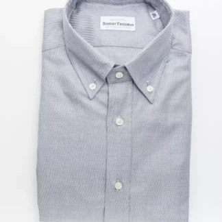 Robert Friedman - White Cotton Men Shirt