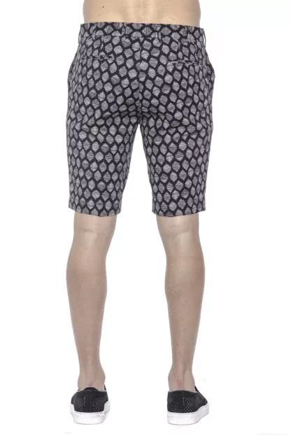 PT Torino - Blue Cotton Mens Bermuda Short