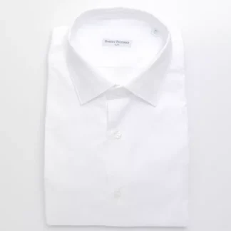 Robert Friedman - Gray Cotton Men Shirt