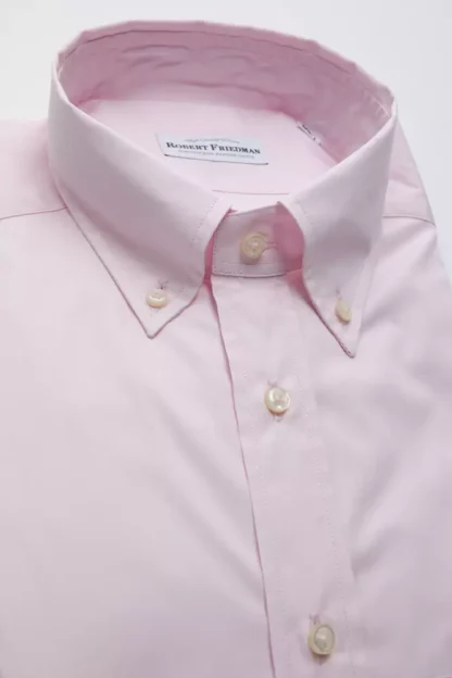 Robert Friedman - Pink Cotton Men Shirt