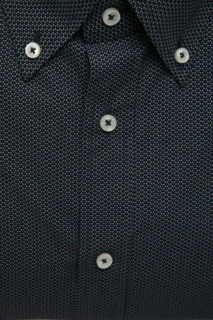 Robert Friedman - Black Cotton Men Shirt