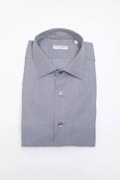 Robert Friedman - Blue Cotton Men Shirt