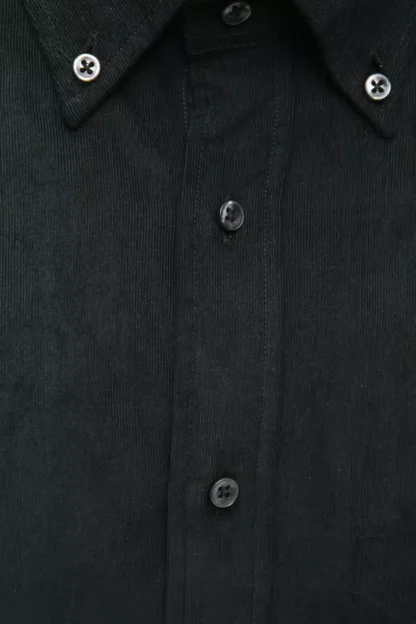 Robert Friedman - Black Cotton Men Shirt