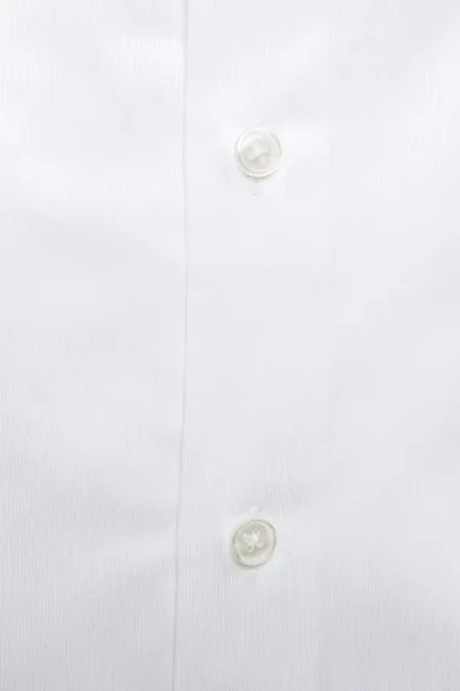 Robert Friedman - White Cotton Men Shirt