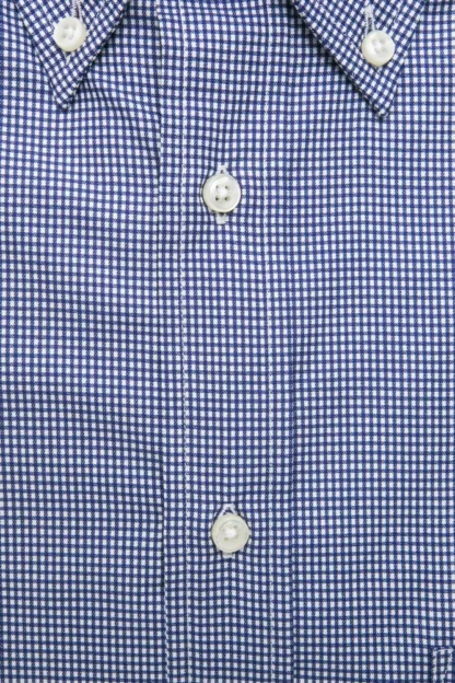 Robert Friedman - Blue Cotton Men Shirt