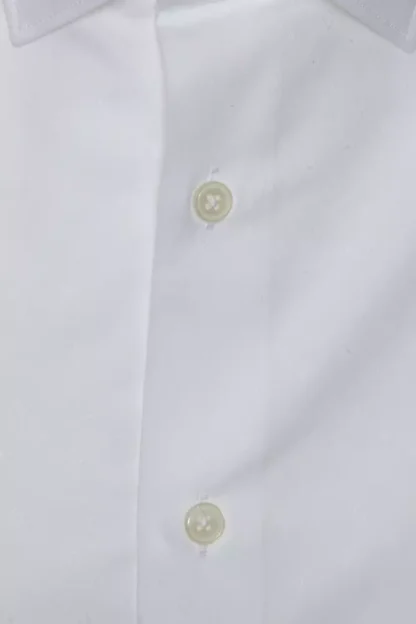 Robert Friedman - White Cotton Men Shirt