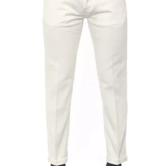 PT Torino - Beige Super Slim 5-Pocket Men's Trousers