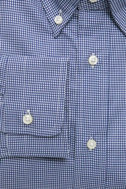 Robert Friedman - Blue Cotton Men Shirt