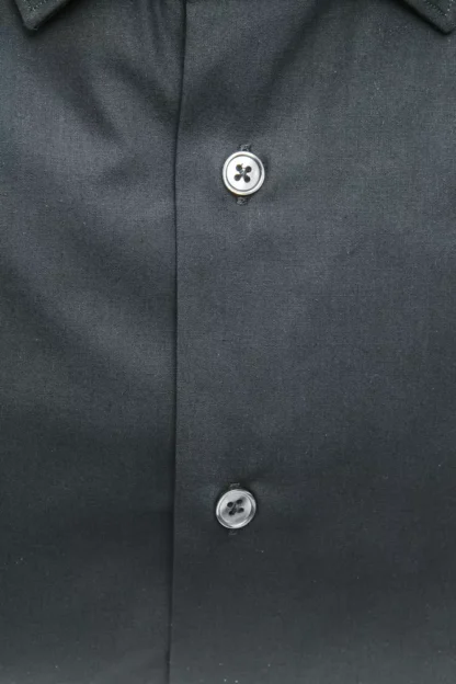 Robert Friedman - Black Cotton Men Shirt