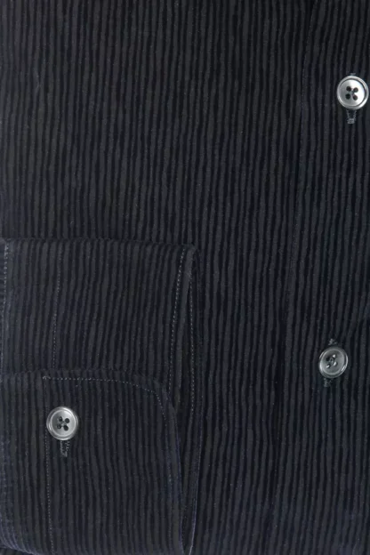 Robert Friedman - Black Cotton Men Shirt