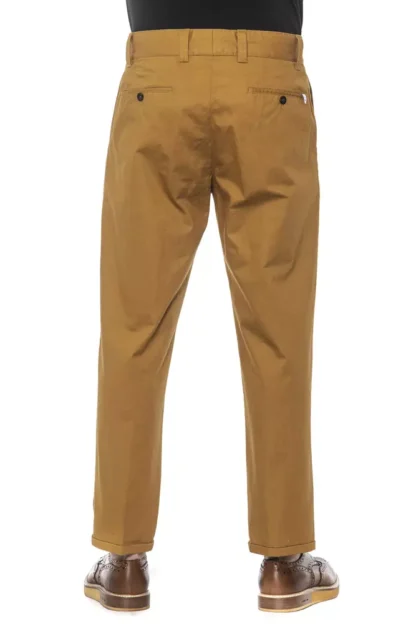 PT Torino - Brown Cotton Mens Trouser