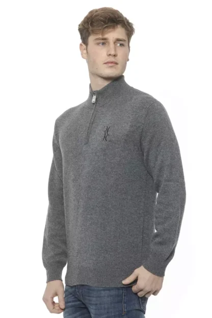 Billionaire Italian Couture - Gray Cashmere Men Cardigan