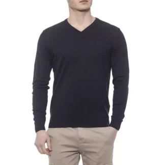 Conte of Florence - Green Cotton Men Sweater