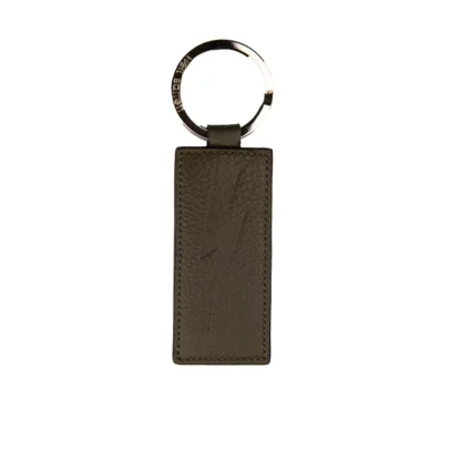 Neil Barrett - Green Leather Men Keychain