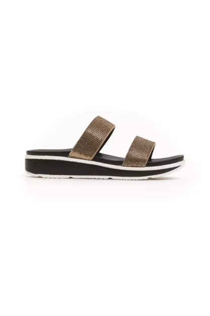 Péché Originel - Beige Textile Women Sandal