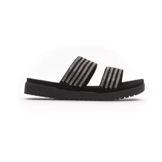 Péché Originel - Black Textile Women Sandal