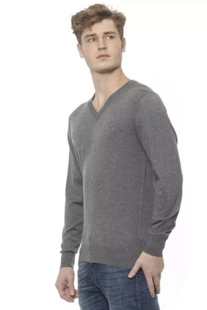 Billionaire Italian Couture - Gray Cashmere Men Sweater