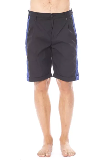 Verri - Black Cotton Men Short