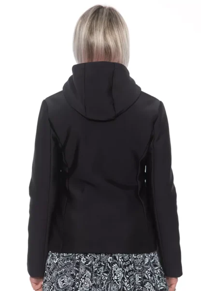 Sandro Ferrone - Black Polyester Women Jacket