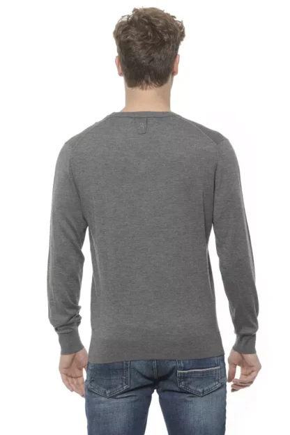 Billionaire Italian Couture - Gray Cashmere Men Sweater