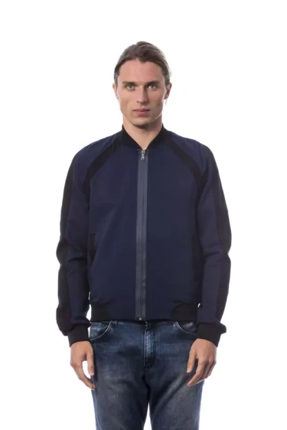 Verri - Blue Viscose Men Sweater