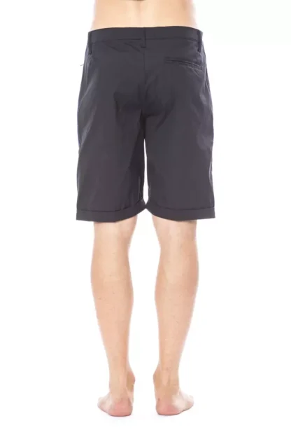 Verri - Black Cotton Men Short