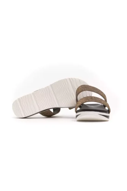 Péché Originel - Beige Textile Women Sandal