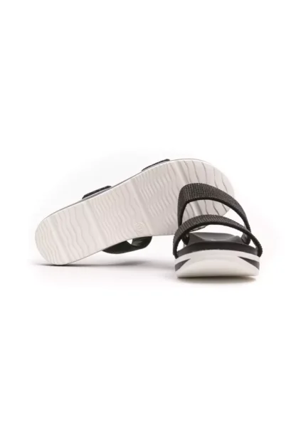 Péché Originel - Black Textile Women Sandal