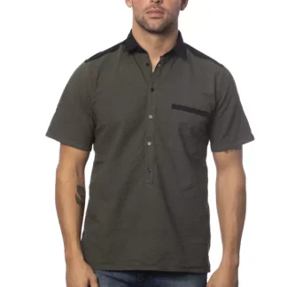 Robert Friedman - Beige Cotton Men Shirt