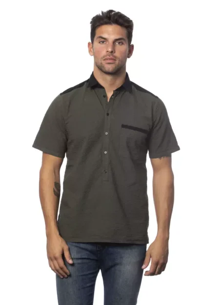 Verri - Army Cotton Men Shirt