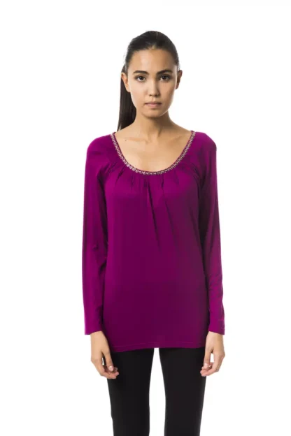 BYBLOS - Purple Viscose Women Top