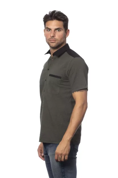 Verri - Army Cotton Men Shirt