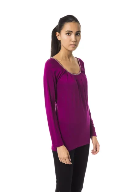 BYBLOS - Purple Viscose Women Top