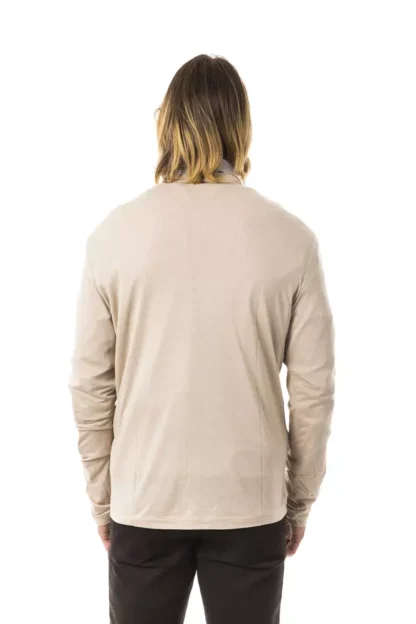 BYBLOS - Beige Viscose Men Cardigan