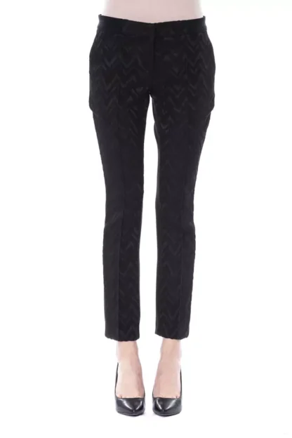 BYBLOS - Black Acrylic Women Pants