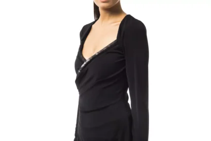 BYBLOS - Black Viscose Women Top