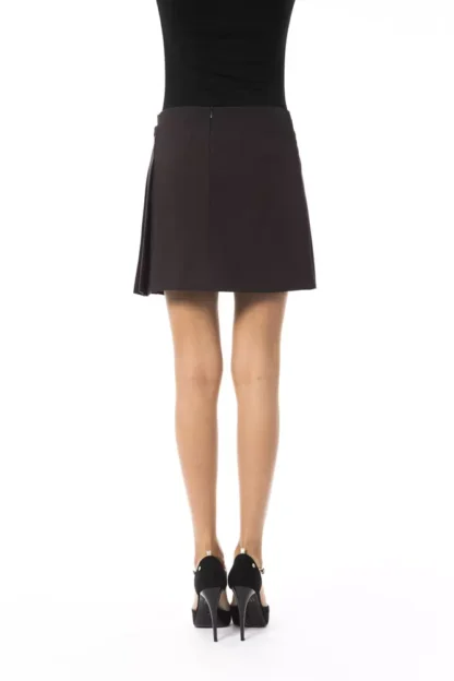 BYBLOS - Brown Polyester Women Skirt