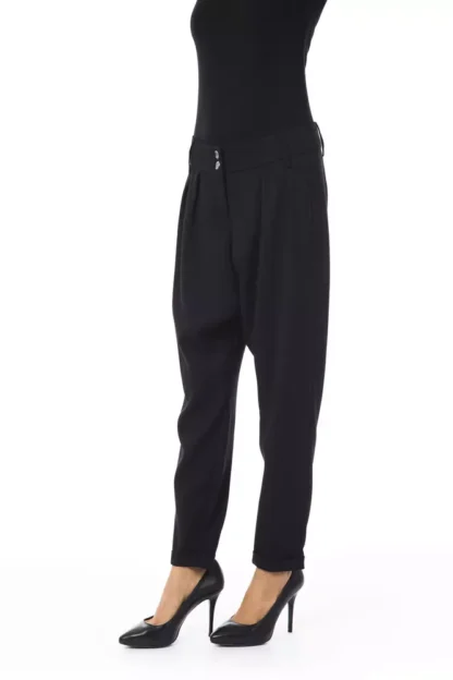 BYBLOS - Black Polyester Women Pants