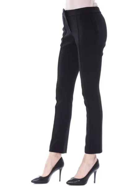 BYBLOS - Black Polyester Women Pants