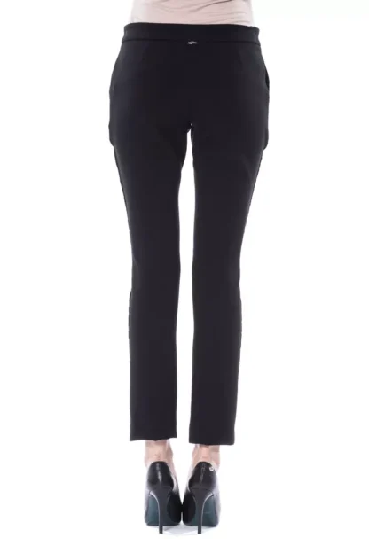 BYBLOS - Black Acrylic Women Pants