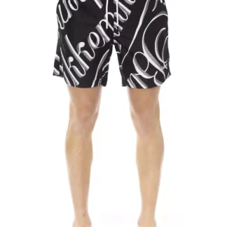 Bikkembergs - Fuchsia Polyester Men Swim Short