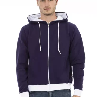 Baldinini Trend - Blue Wool Men Sweater