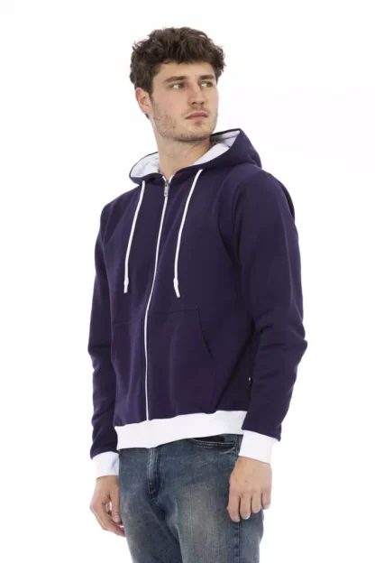 Baldinini Trend - Purple Wool Men Sweater