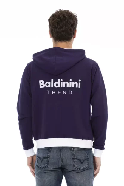 Baldinini Trend - Purple Wool Men Sweater